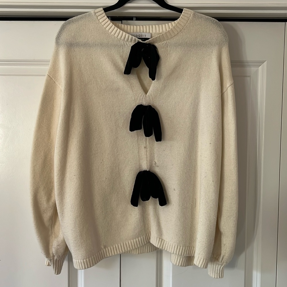 Eloquii Bow Sweater